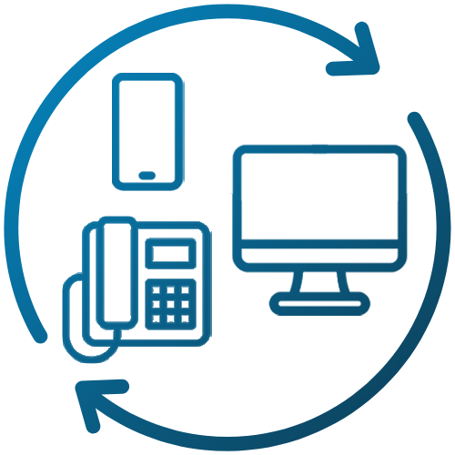 Portability Across Devices Icon - BrightFlow