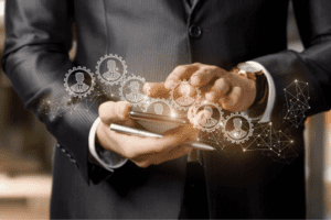 login with mobile device