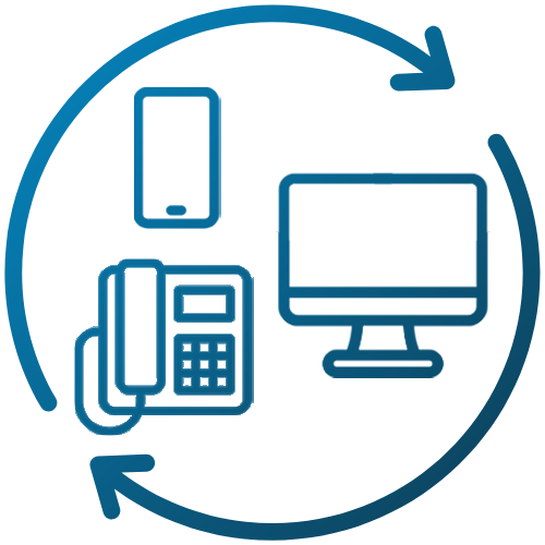 Portability Across Devices Icon - BrightFlow